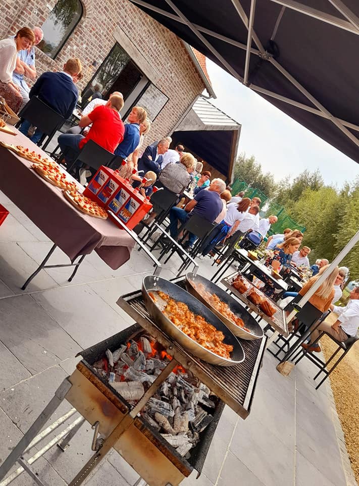 BBQ voor communiefeest in De Stal te Wervik 