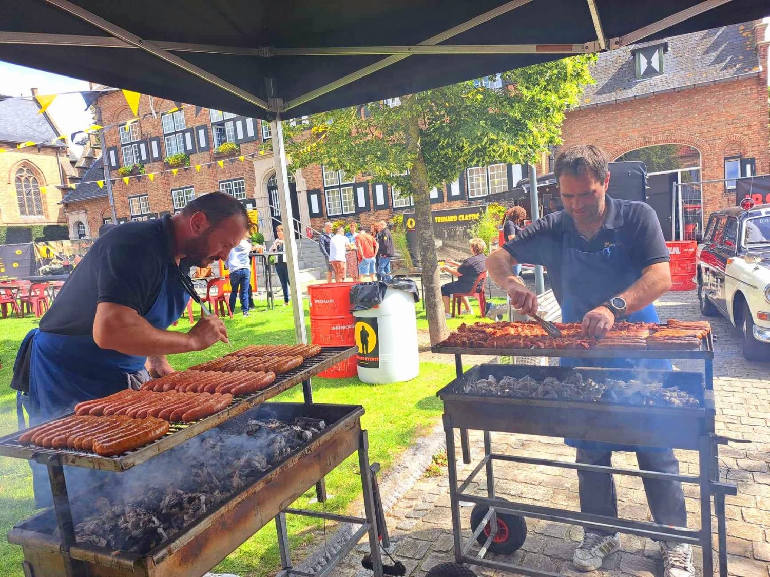 BBQ bij Trimard Classic in Westrozebeke